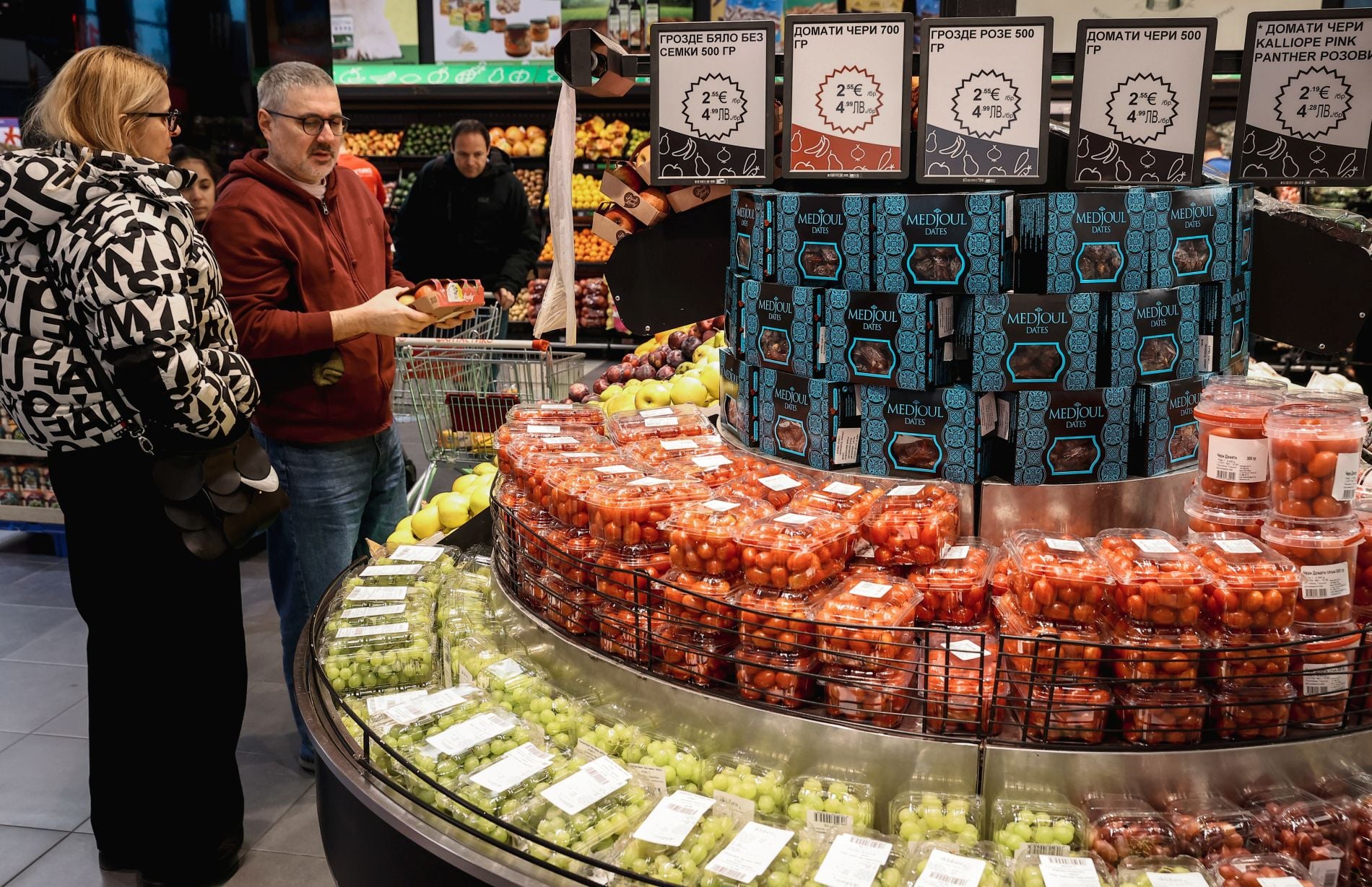 Σόφια, παντοπωλείο, τιμές, ευρώ, λεβ