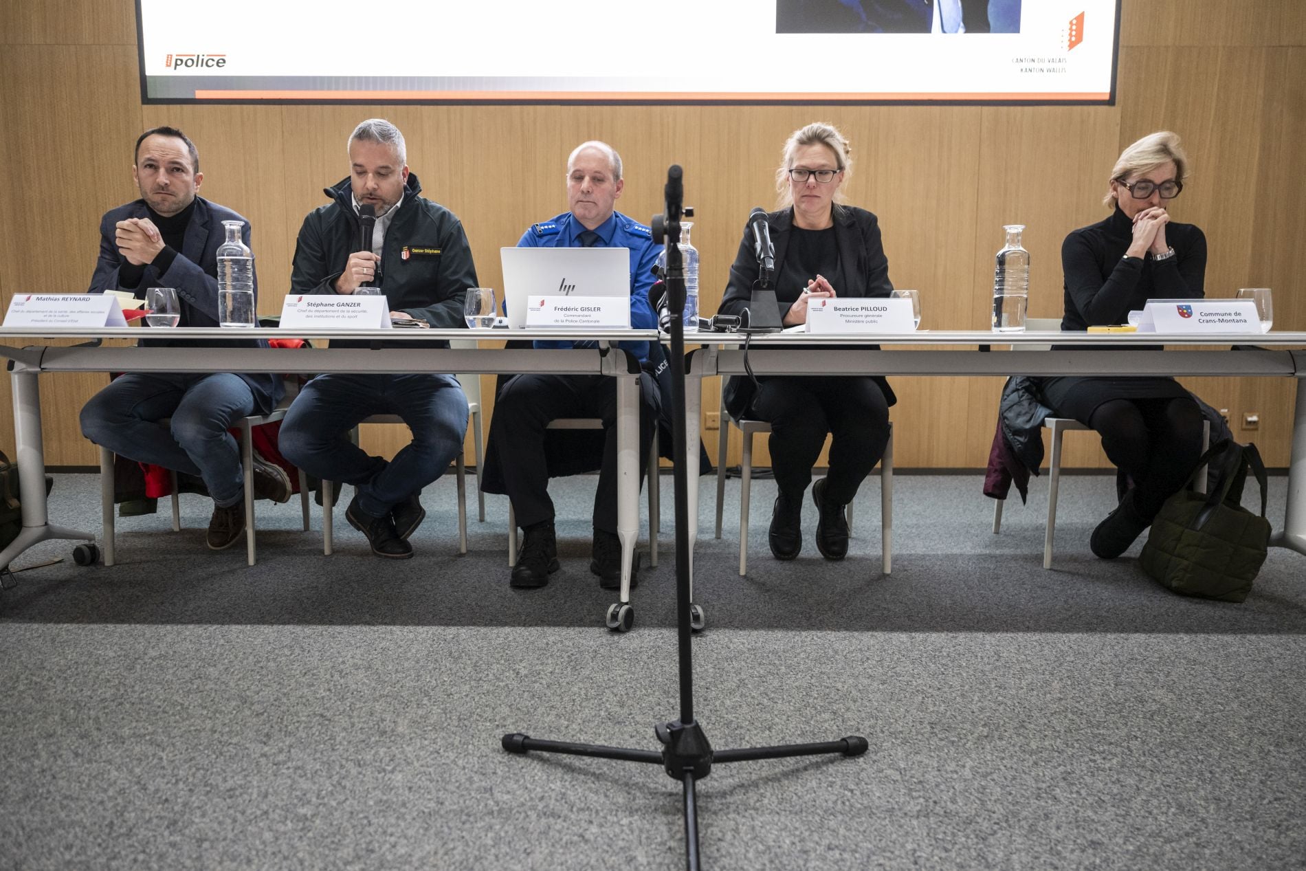 Crans-Montana, συνέντευξη Τύπου