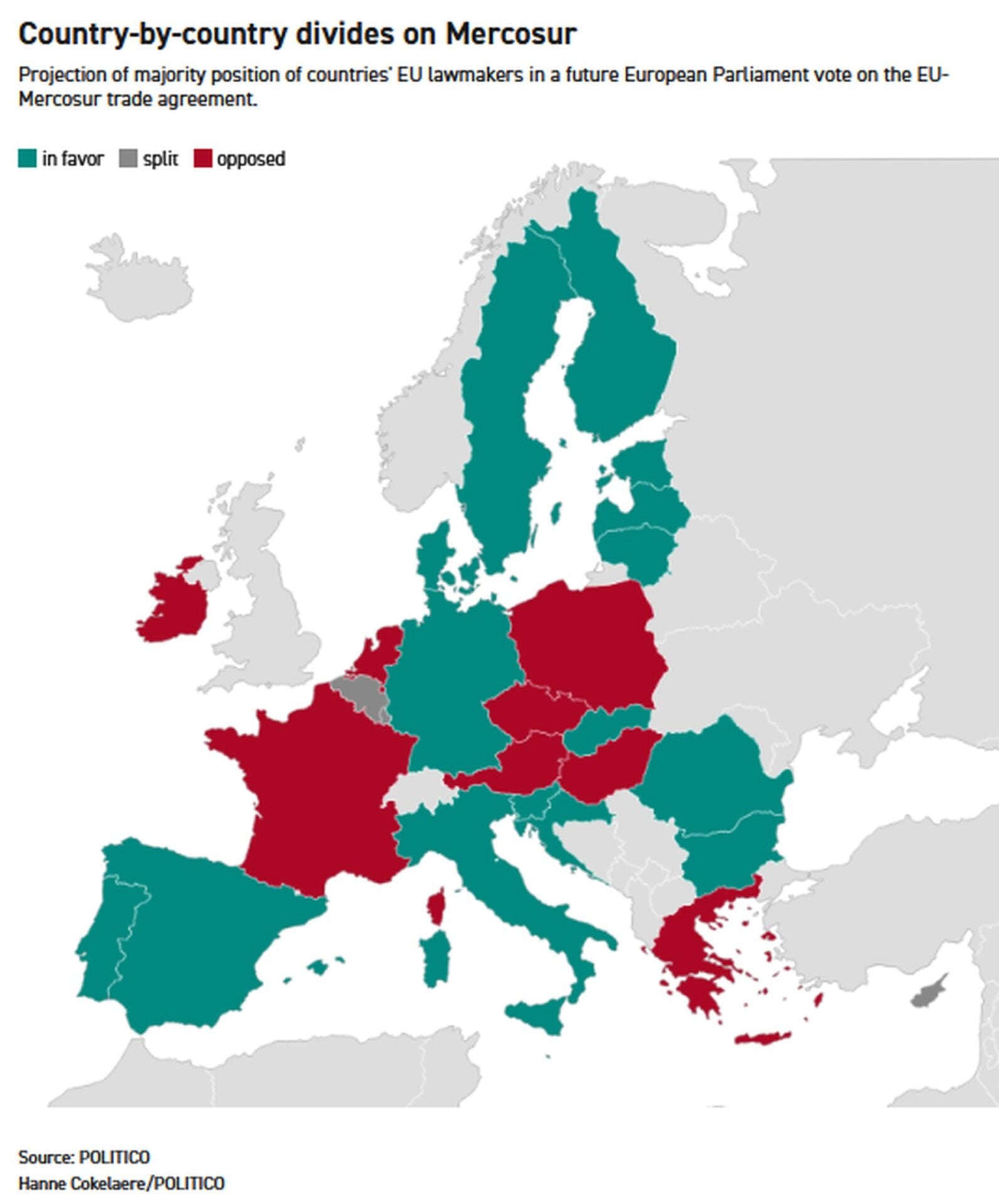 Χάρτης, ΕΕ, Mercosur