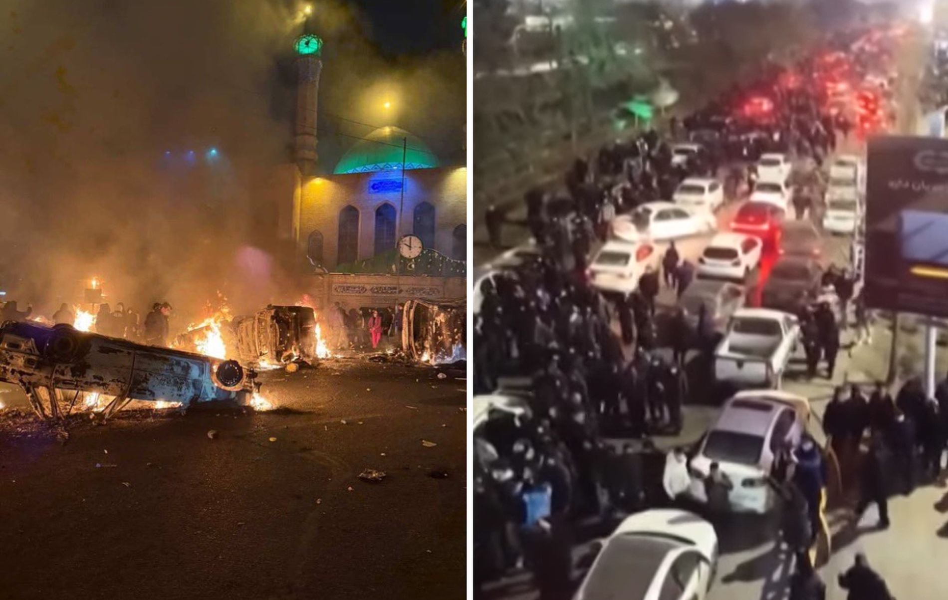 Εμπόλεμη ζώνη η Τεχεράνη: Αναφορές για εκατοντάδες νεκρούς στον ξεσηκωμό κατά του καθεστώτος