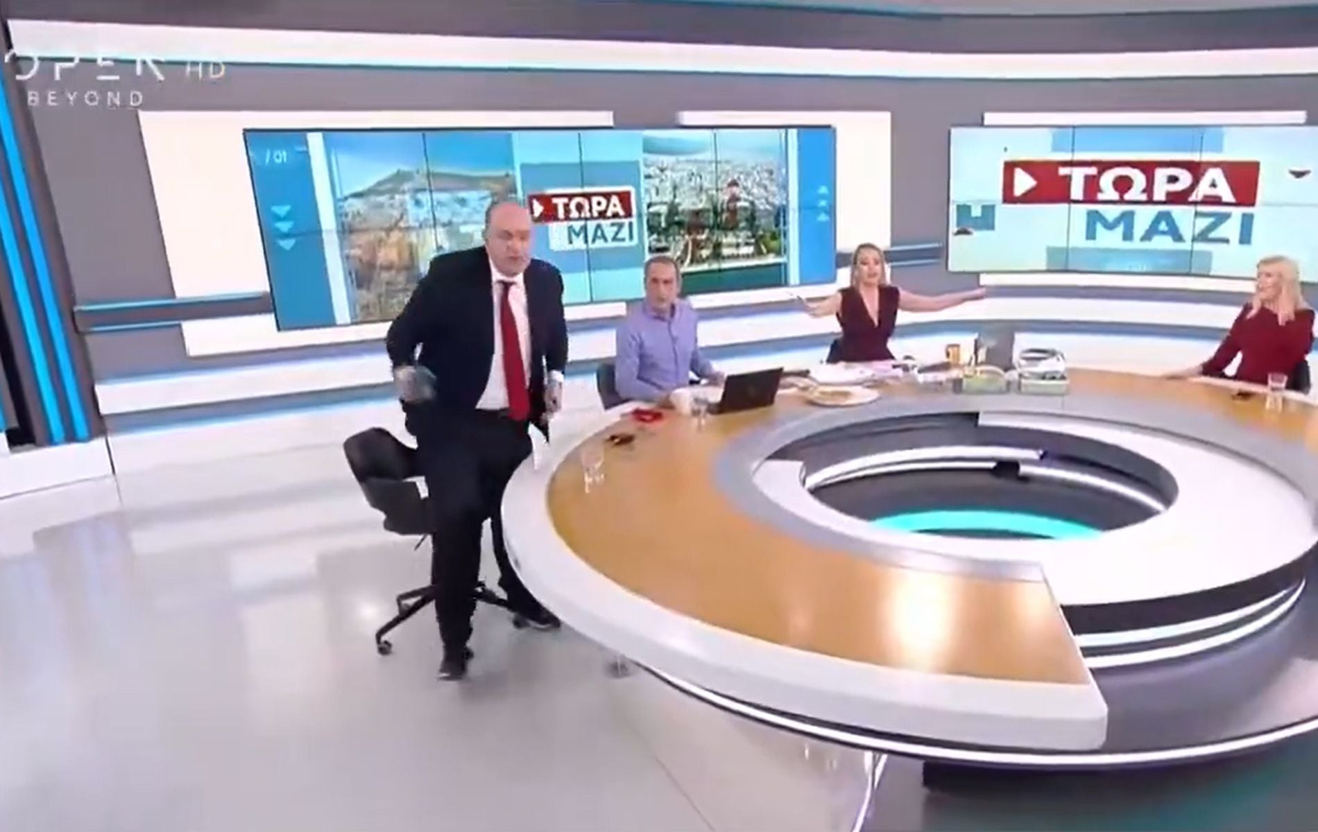 Άγρια κόντρα Τζάκρη-Λαζαρίδη στο OPEN: Έφυγε από το στούντιο ο βουλευτής της ΝΔ