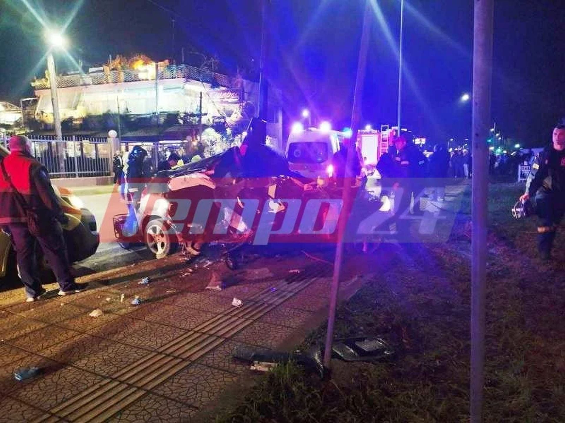 Θλίψη στην Πάτρα για τον χαμό ενός 19χρονου και μιας 17χρονης σε τροχαίο