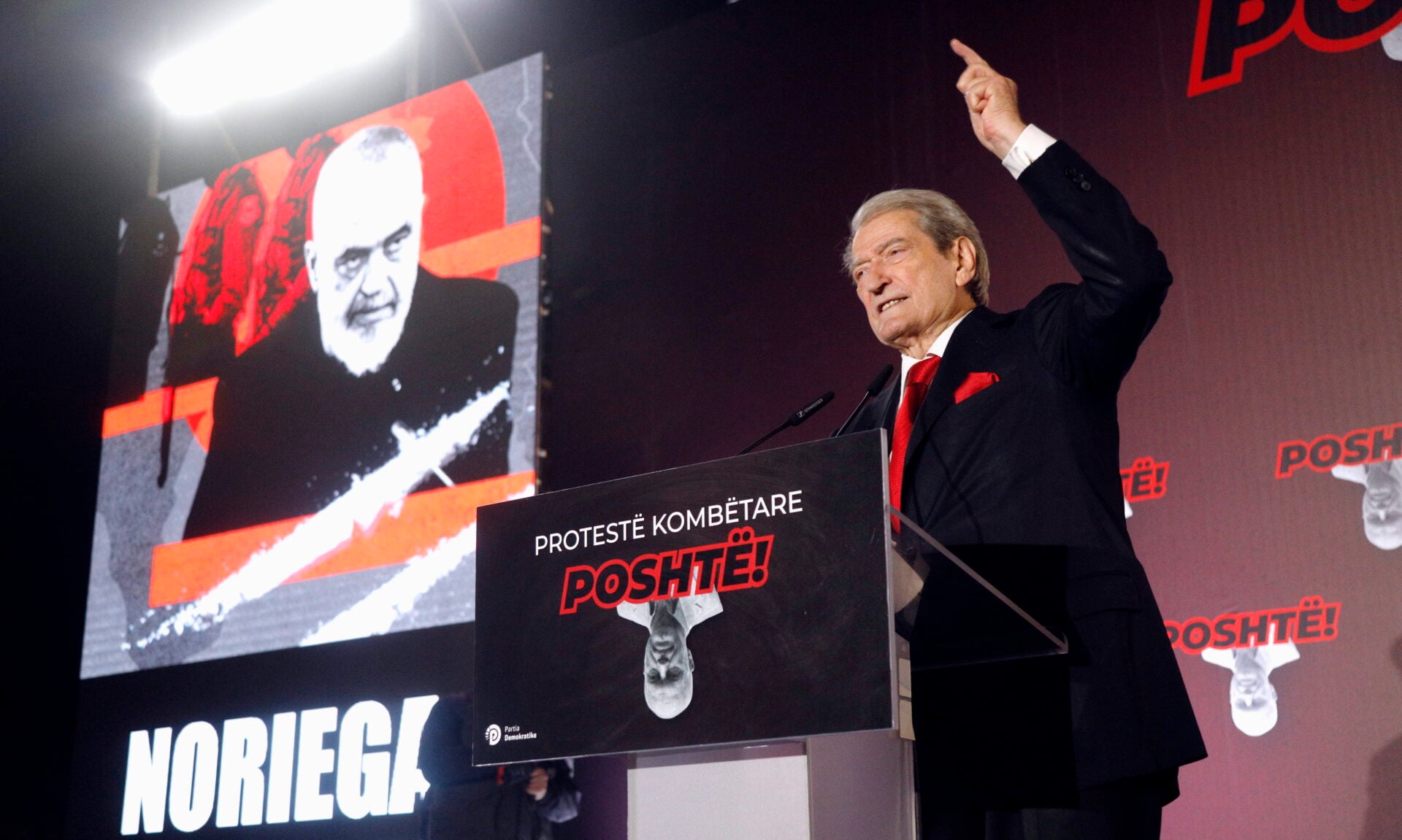 Μπερίσα για Ράμα: «Μετά τη Βενεζουέλα, έρχεται η ώρα του Αλβανού ναρκο-δικτάτορα»