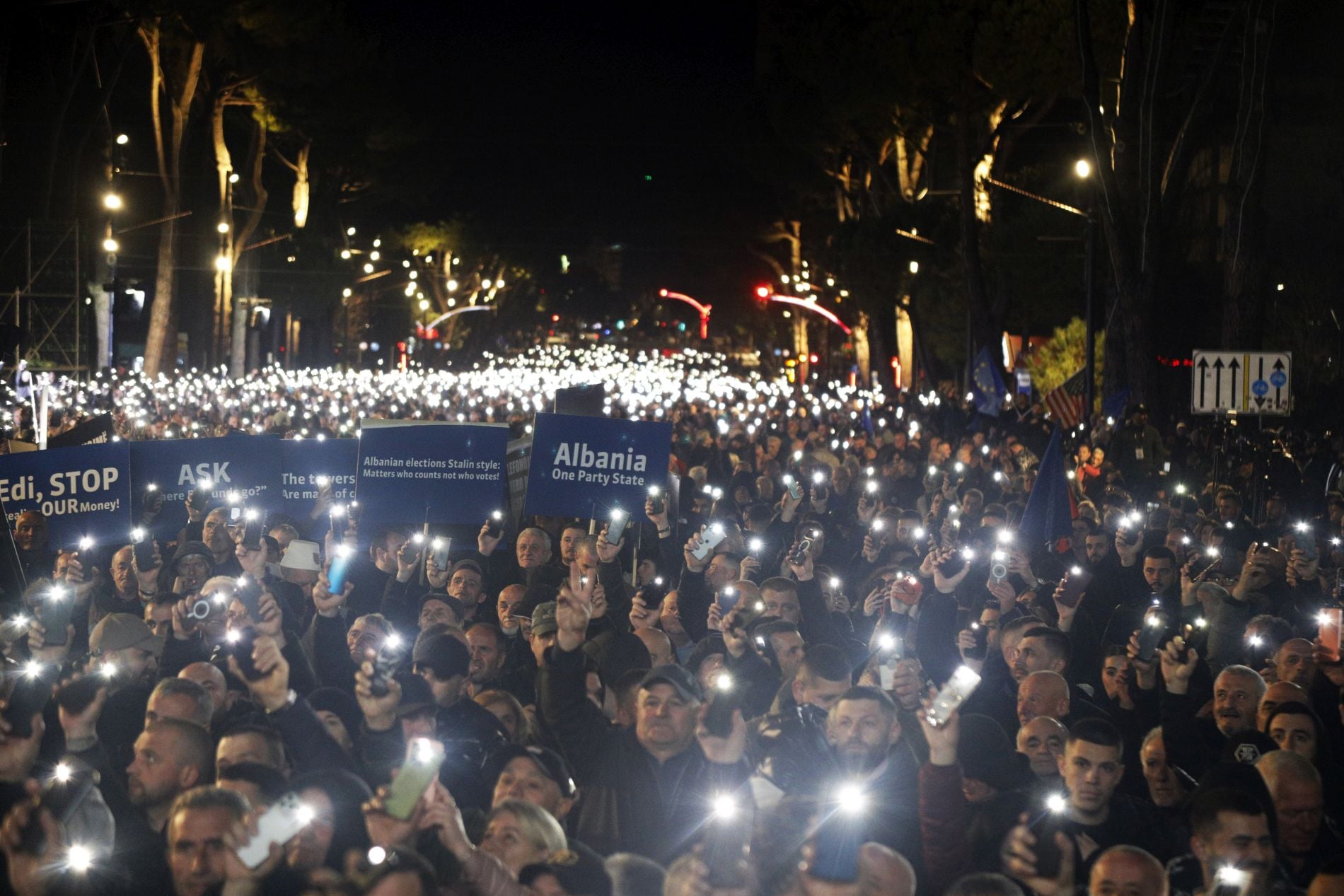 Διαδήλωση κατά Ράμα