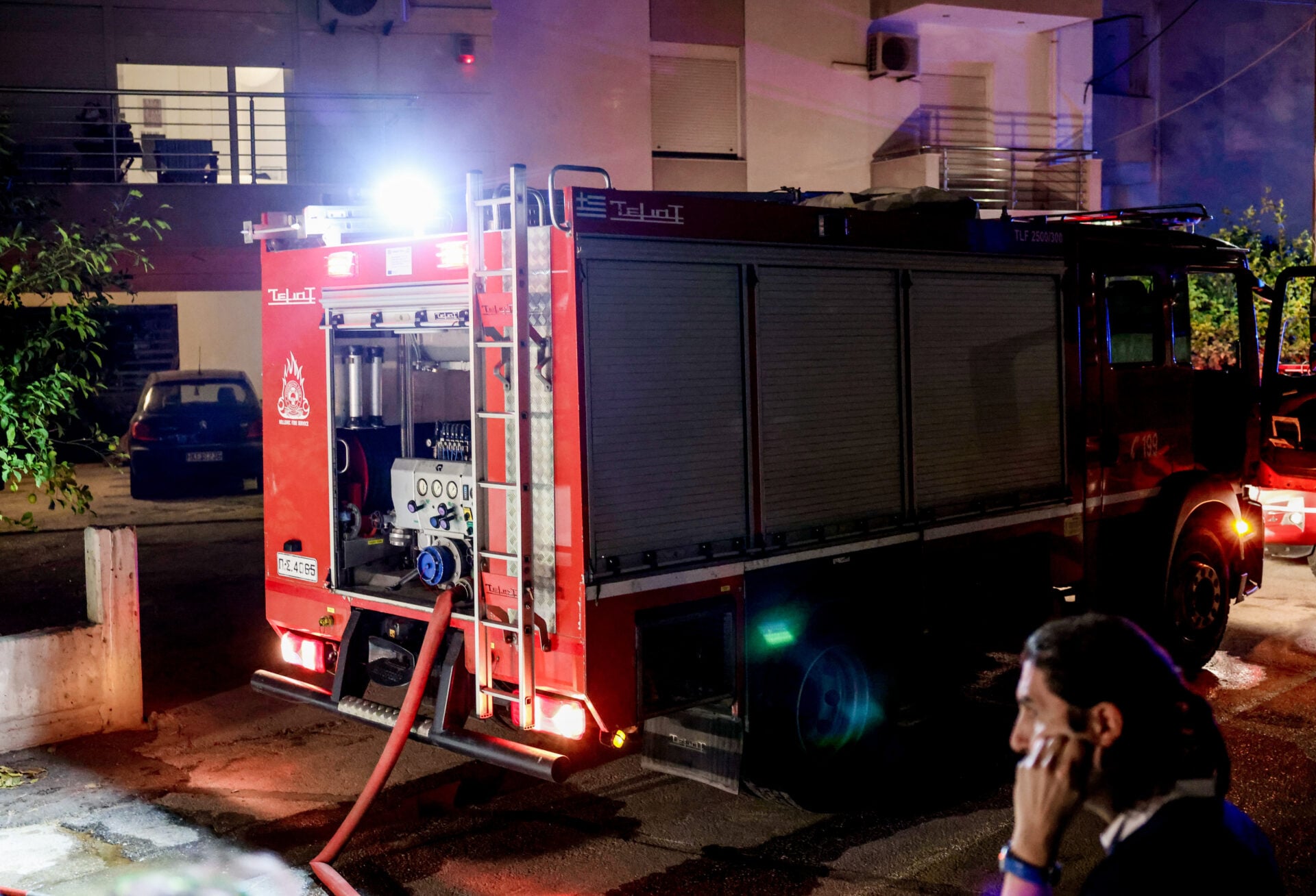 Βόλος: Φωτιά σε κτίριο – Επικρατεί αναστάτωση