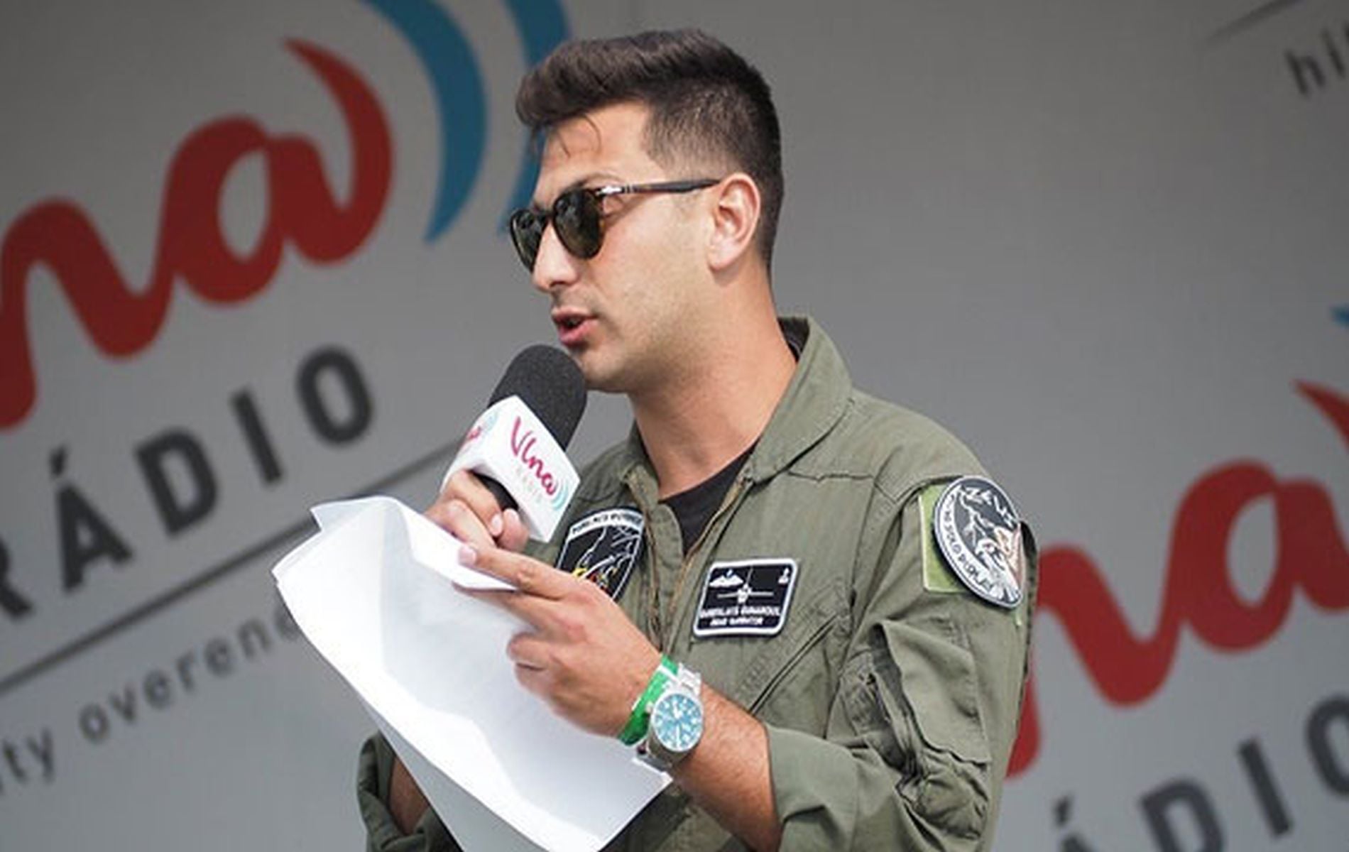 Από την παρουσία του Μ. Γαρεφαλάκη στο Athens Flying Week 2019 