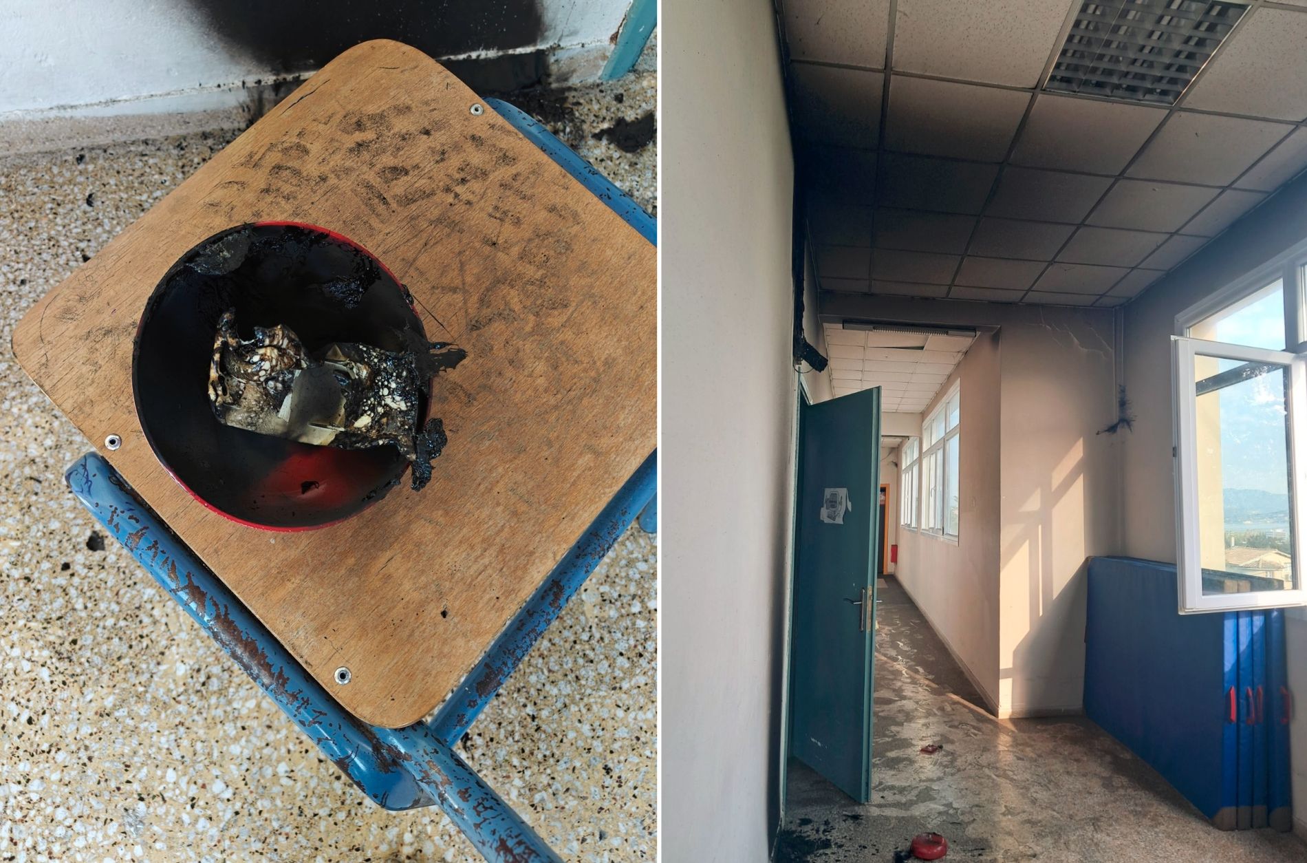 Κέρκυρα, φωτιά, σχολείο ειδικής αγωγής