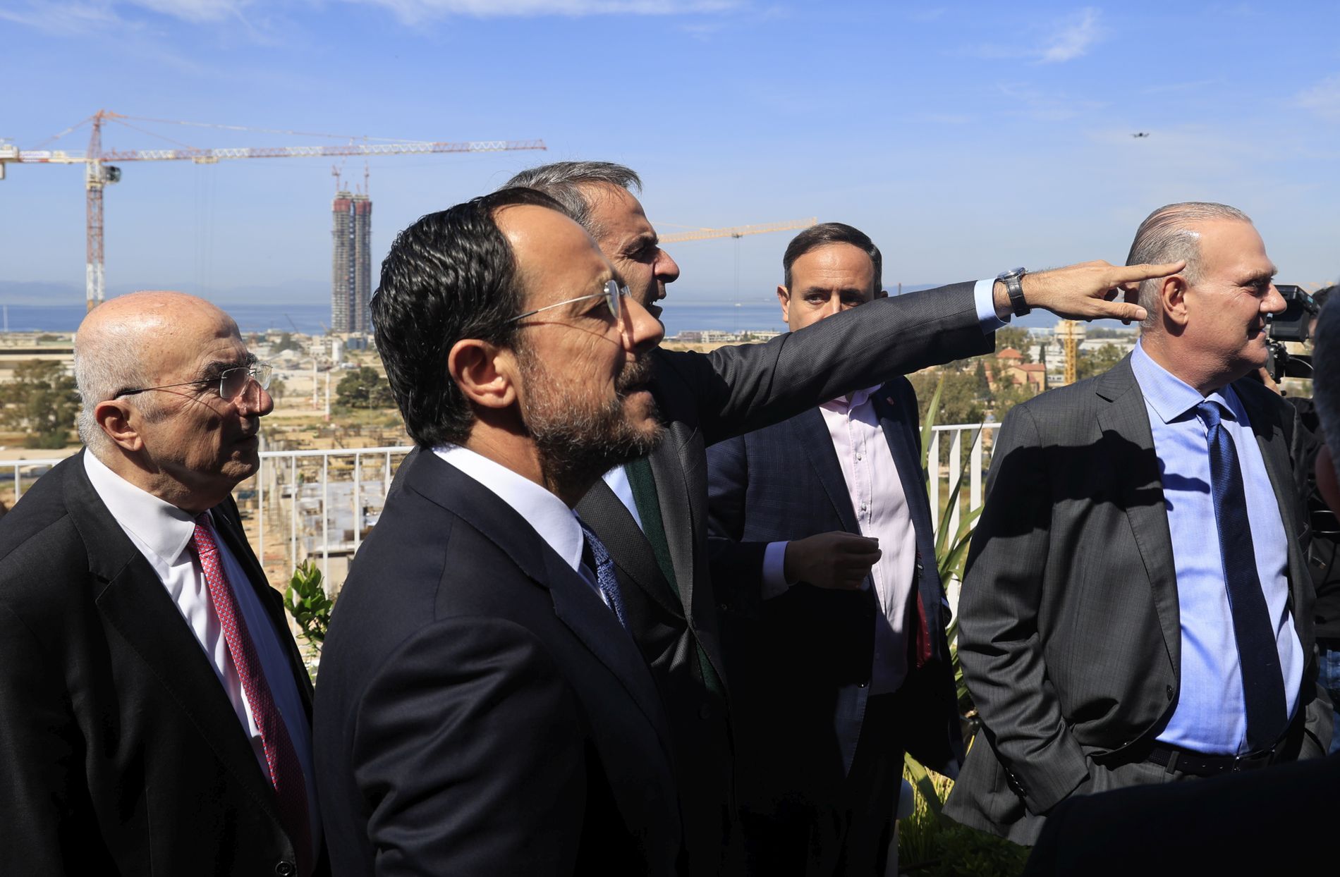 Μητσοτάκης, Χριστοδουλίδης, εγκαίνια UNIC Athens