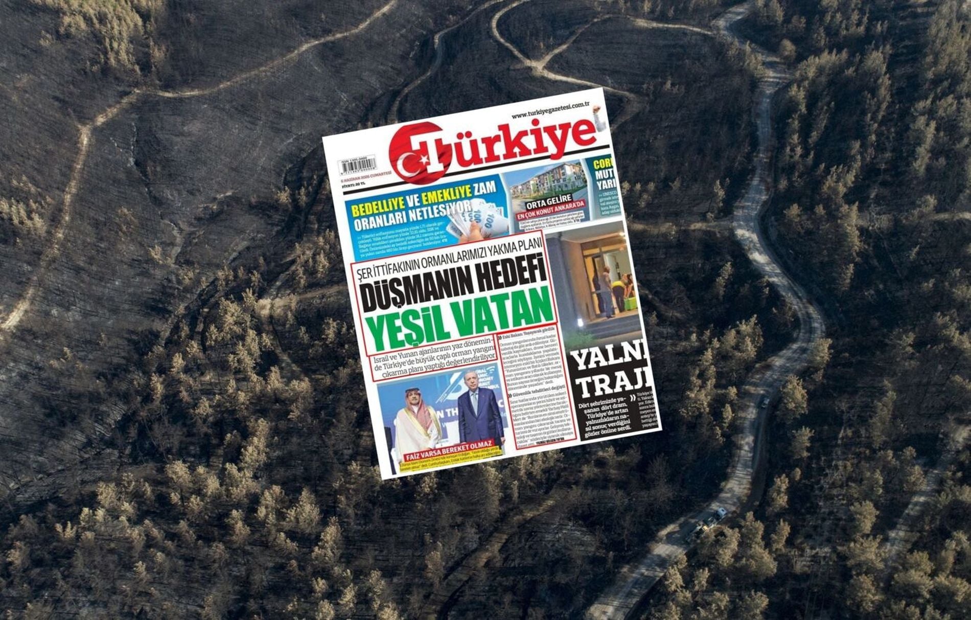 Türkiye: «ΕΥΠ και Μοσάντ θα κάψουν τα δάση μας» – Απάντηση τώρα στο τουρκικό παραλήρημα