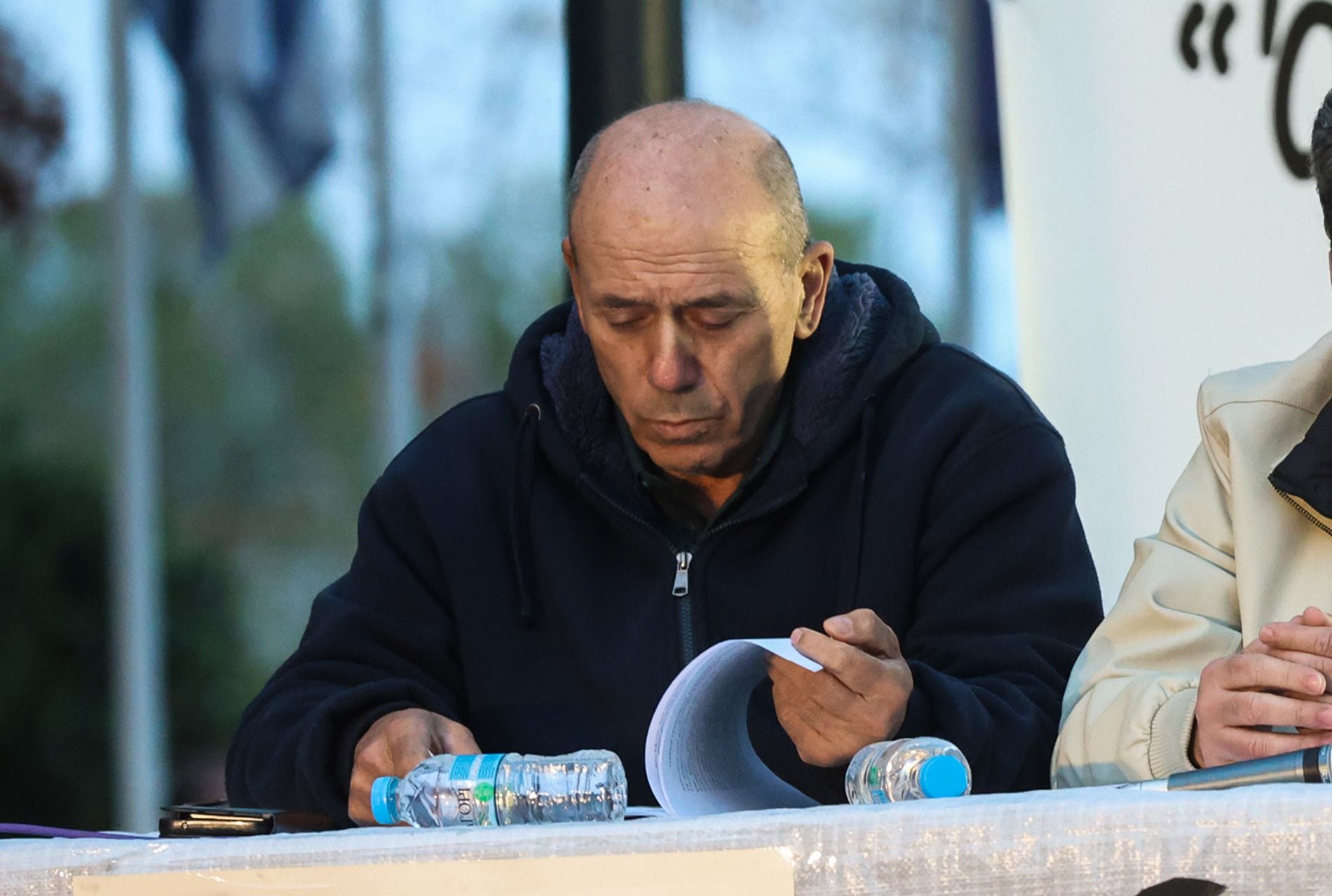 Βασίλης Κοκοτσάκης, εκδήλωση με Καρυστιανού