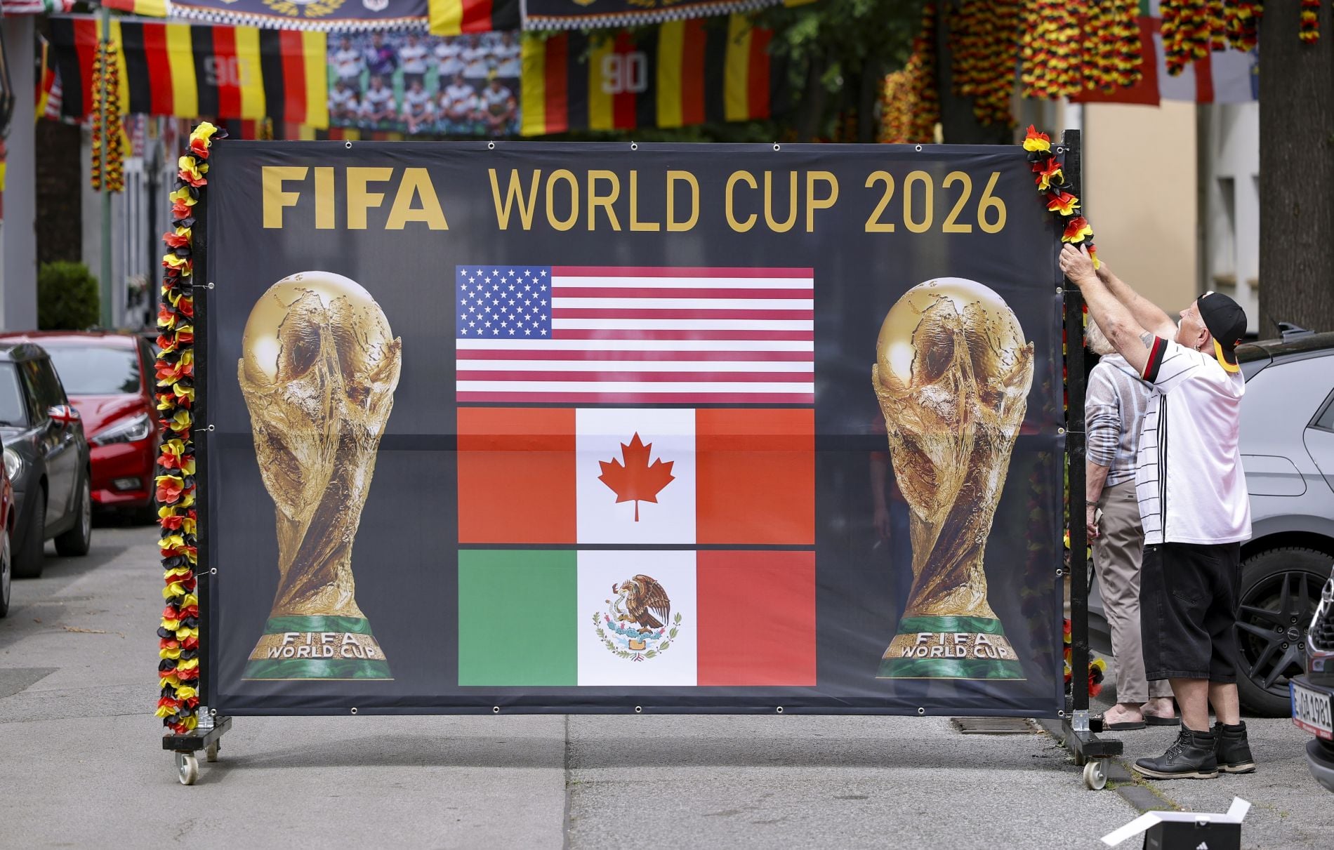 Μπάνερ, Μουντιάλ 2026, σημαίες