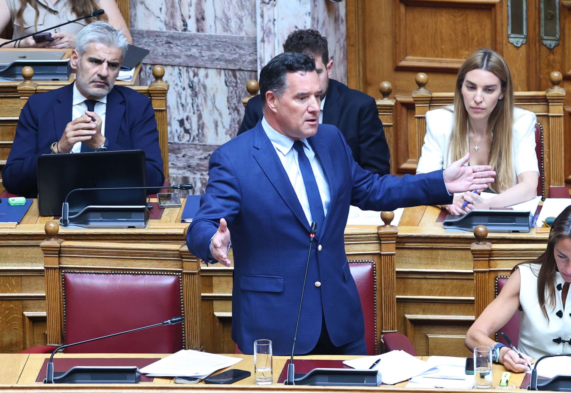 Βουλή, απάντηση Γεωργιάδη