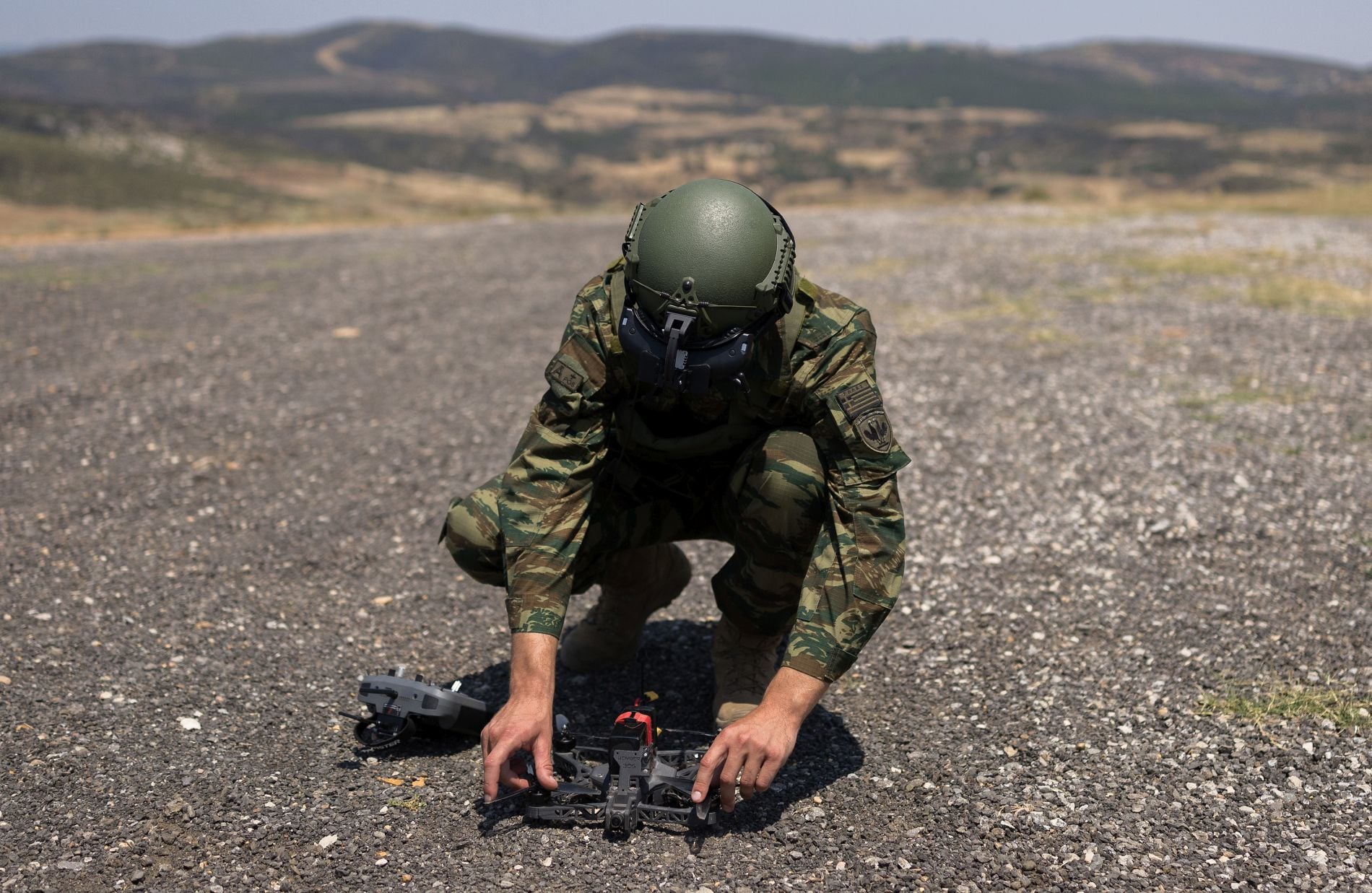 Στρατιώτης, εκπαίδευση drones