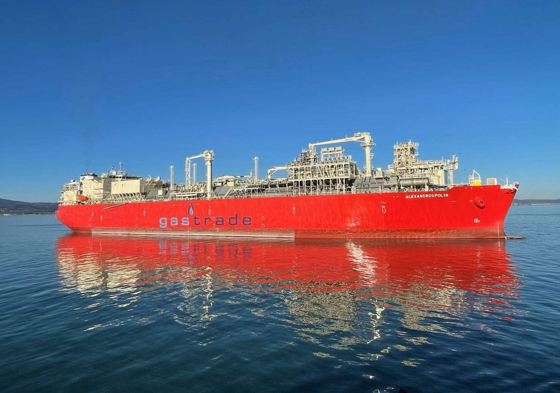 Αλεξανδρούπολη, LNG, για κείμενο με Ρεβυθούσα
