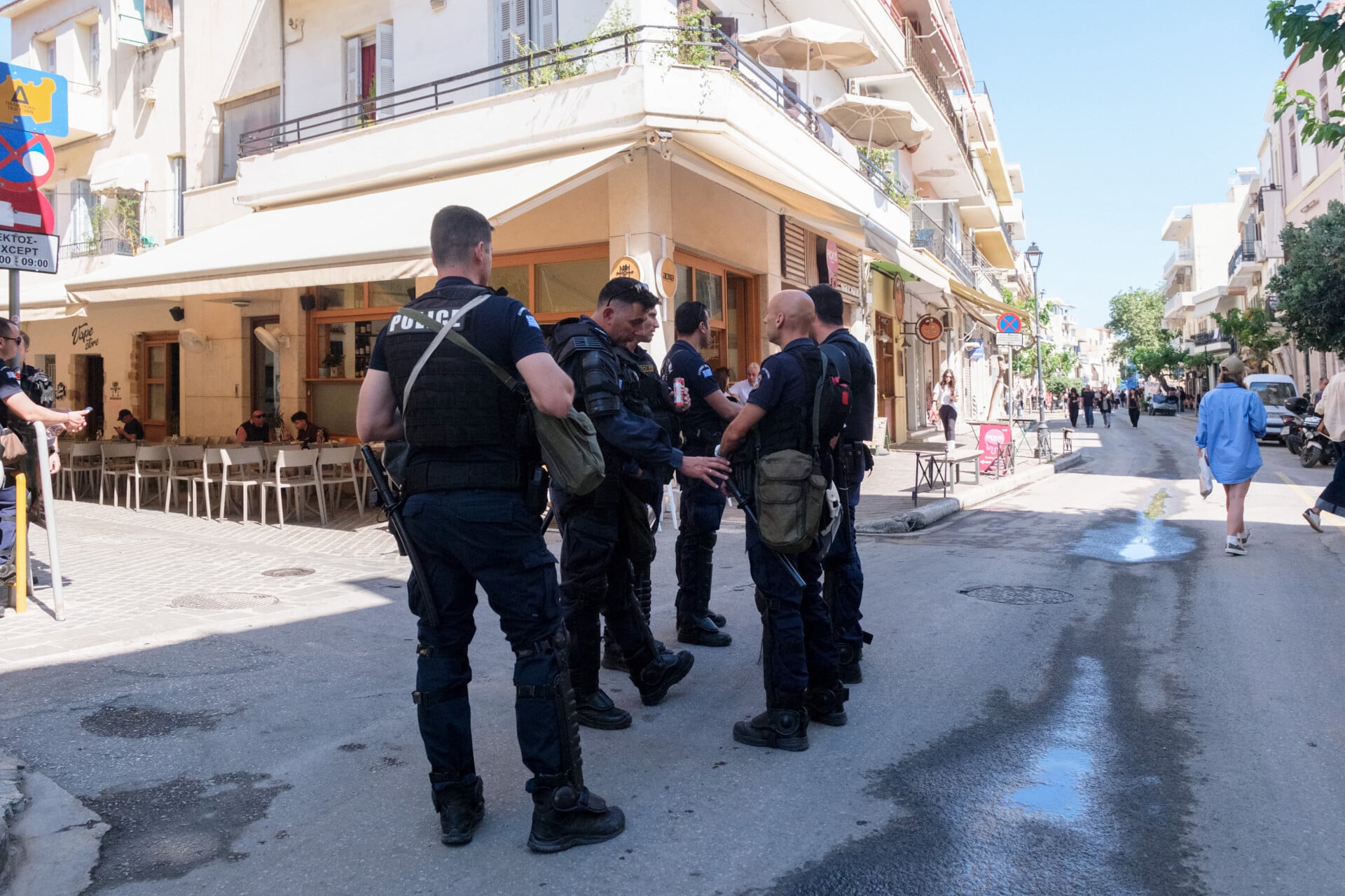 Χανιά: Άγριος ξυλοδαρμός μεταξύ αλλοδαπών μπροστά σε τουρίστες