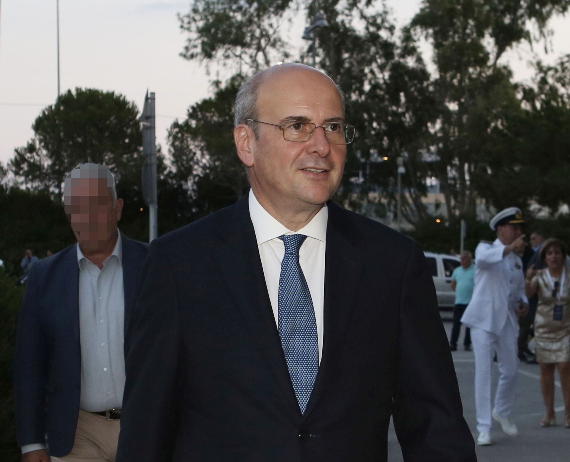 Κωστής Χατζηδάκης, δεξίωση ΗΠΑ, ΚΠΙΣΝ