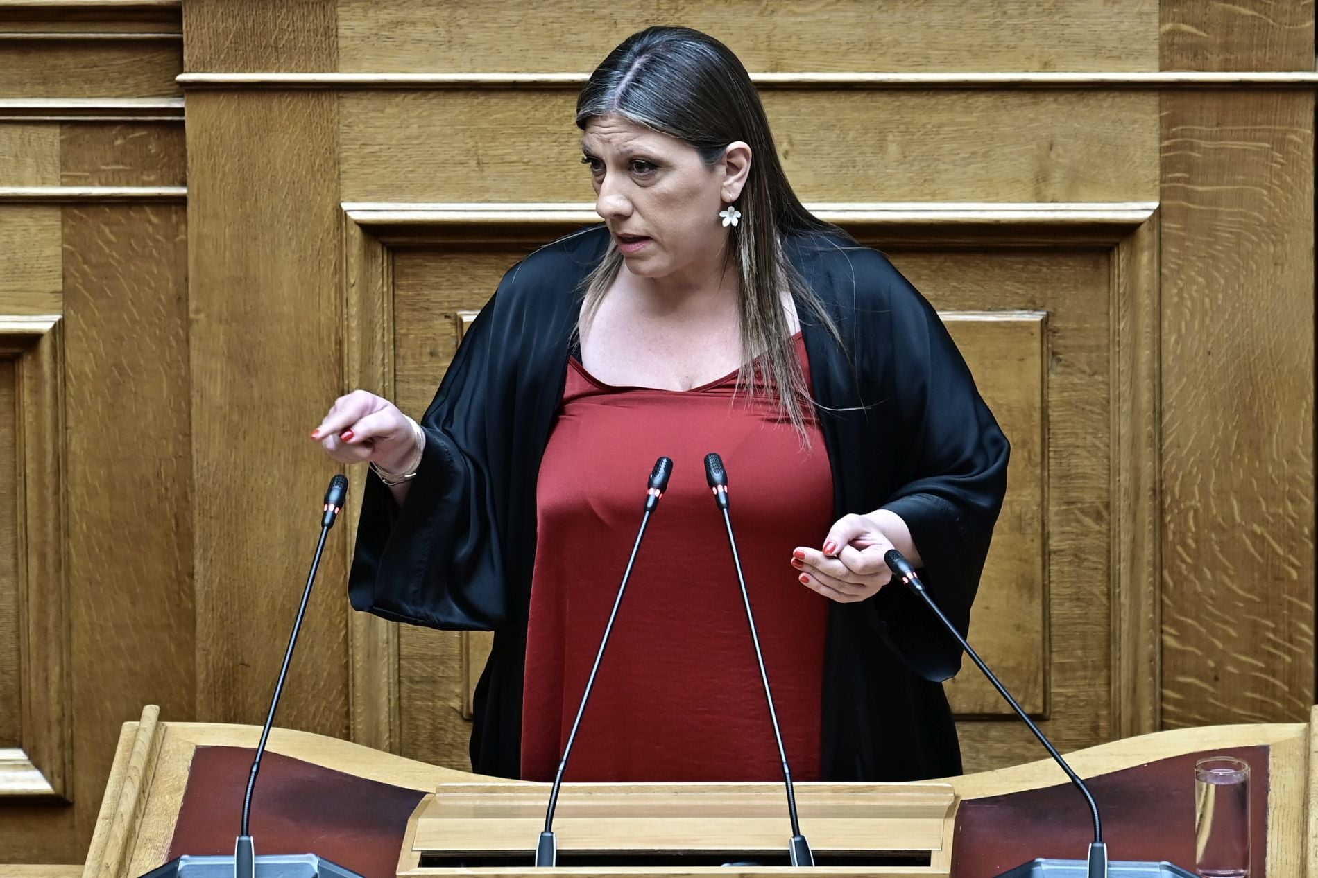 Ζωή Κωνσταντοπούλου, Βουλή, Μητσοτάκης