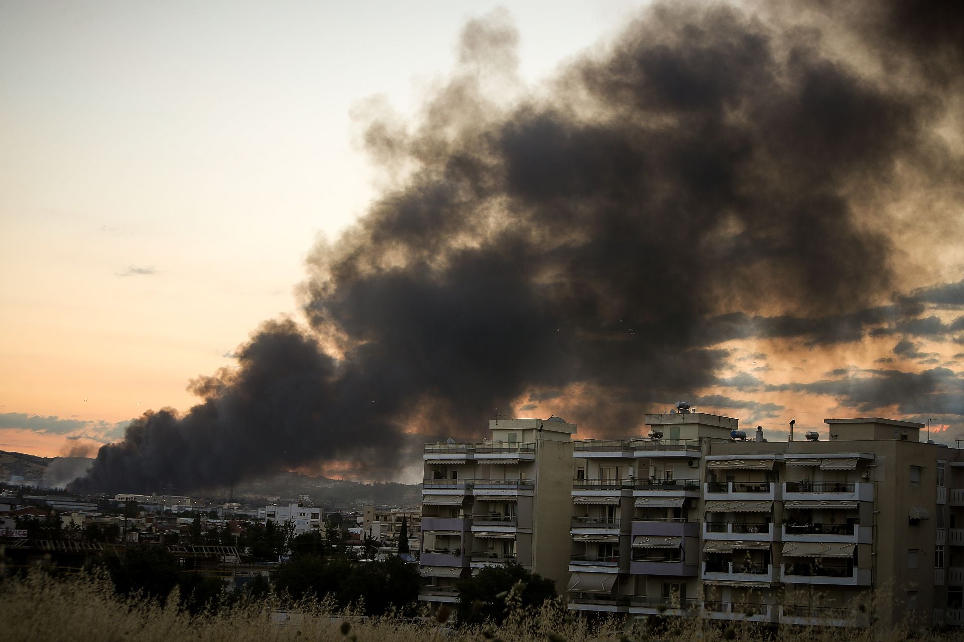 Ωραιόκαστρο - Θεσσαλονίκη - φωτιά